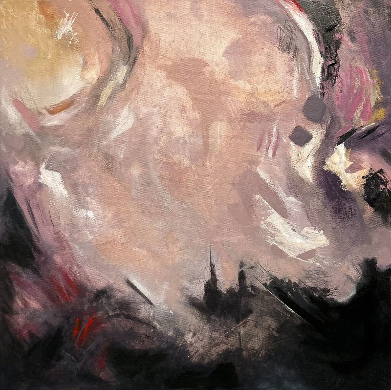 Abstract painting by Michelle Harris
